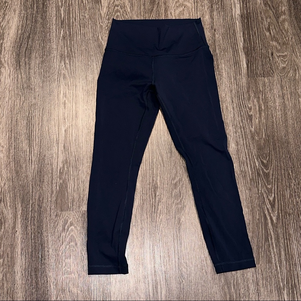 Lululemon Wunder Under Navy leggings